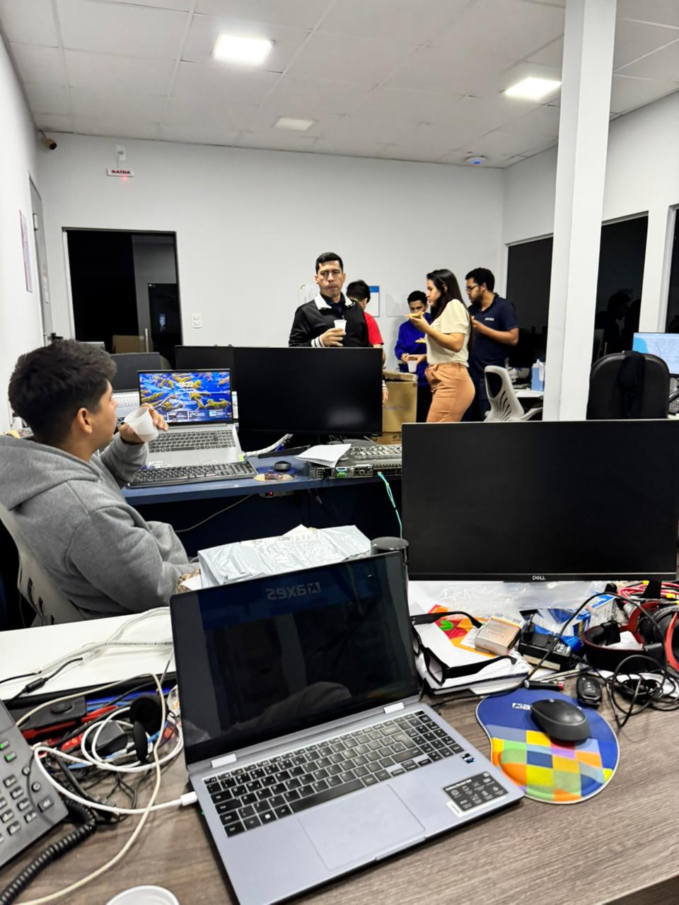 Momento de descontração e aprendizado