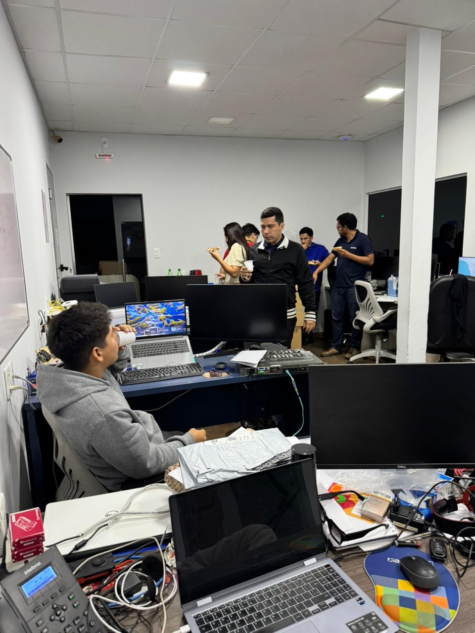 Dinâmica de grupo sobre prevenção ao assédio